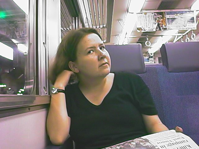gil on a train 2.jpg, 61048 bytes, 9/20/1999