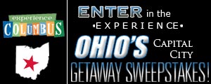 Advertisement for a contest for a trip to Ohio