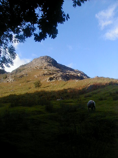 13sept climb descending.JPG, 59440 bytes, 9/13/2001