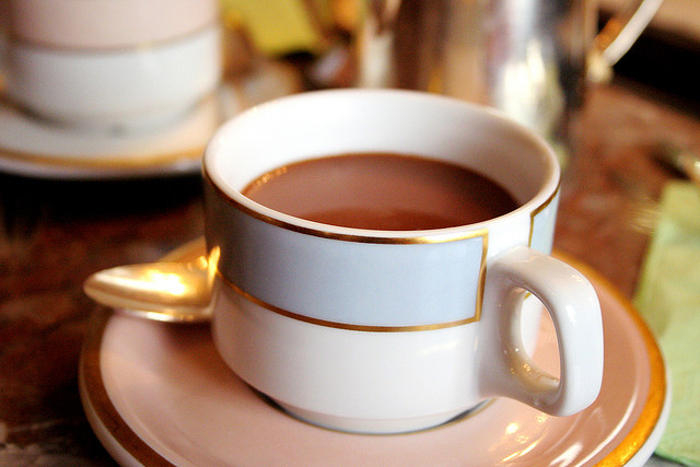 cup of hot chocolate