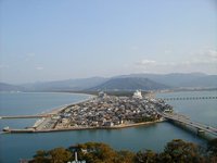 karatsu across the bridge.JPG