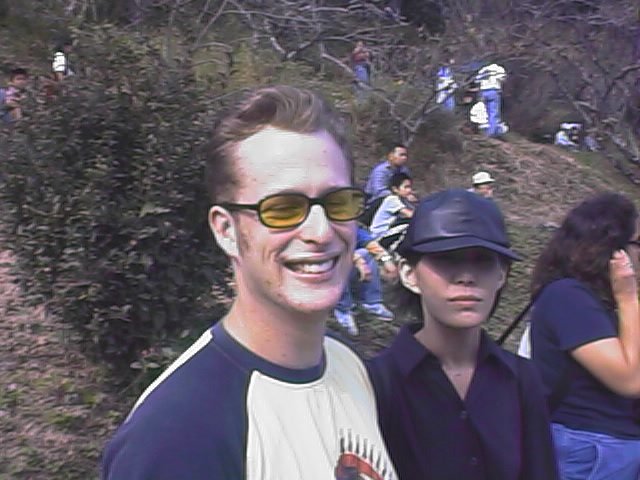 andrew the CIR at yabusame.jpg, 62123 bytes, 10/23/1999
